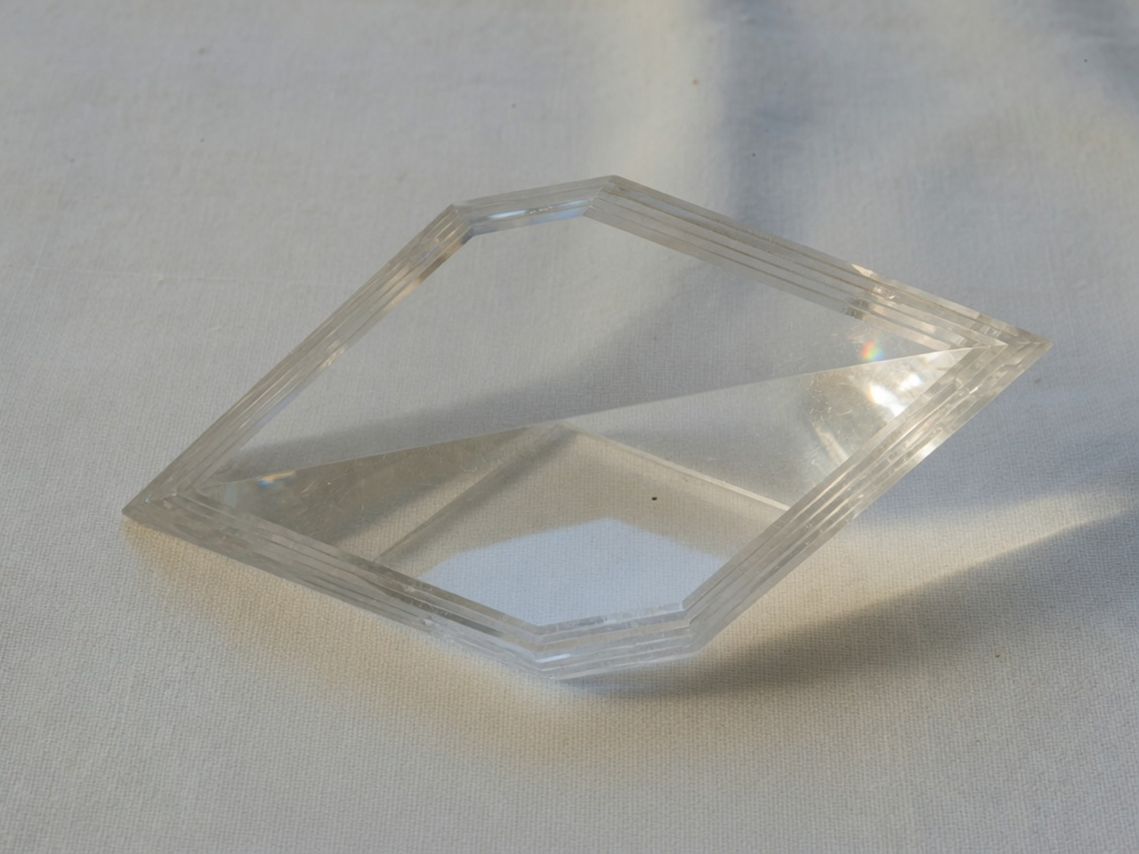 Calcite rhombohedron