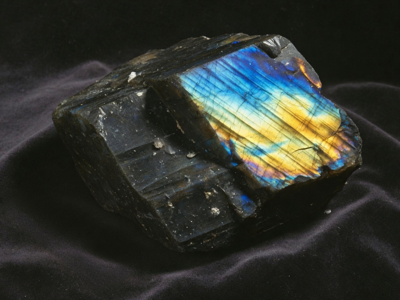 Labradorite schiller